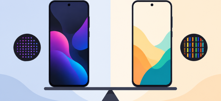 Как сравнить AMOLED и IPS-дисплеи при покупке смартфона