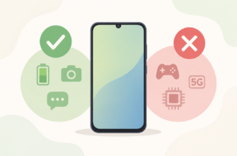 Как выбрать смартфон для ежедневного использования без переплаты за ненужные функции